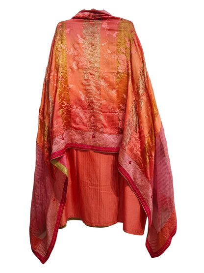 Semi Stitched Formal Chanderi Suitset