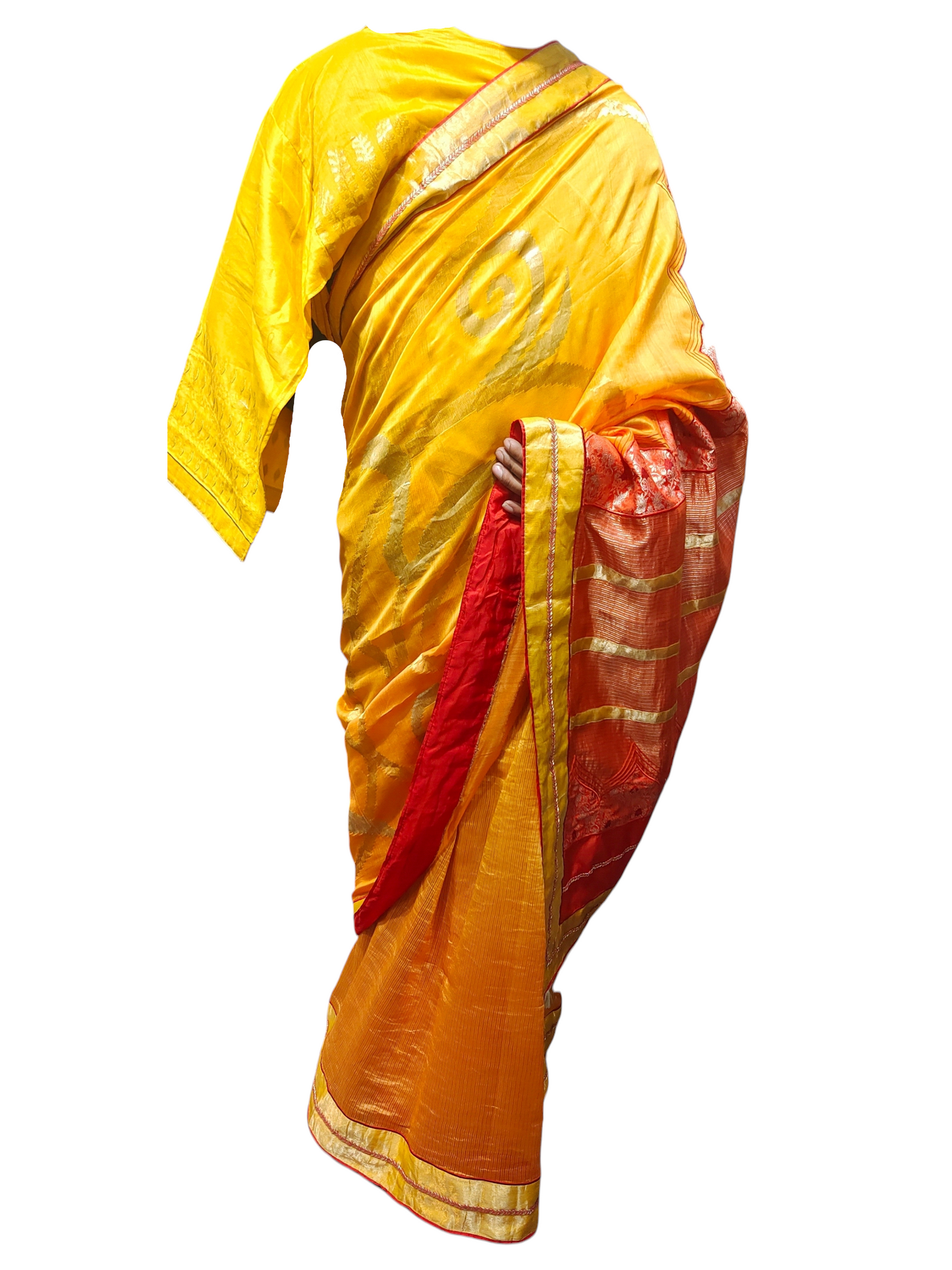 Formal Chanderi Zari Woven Saree