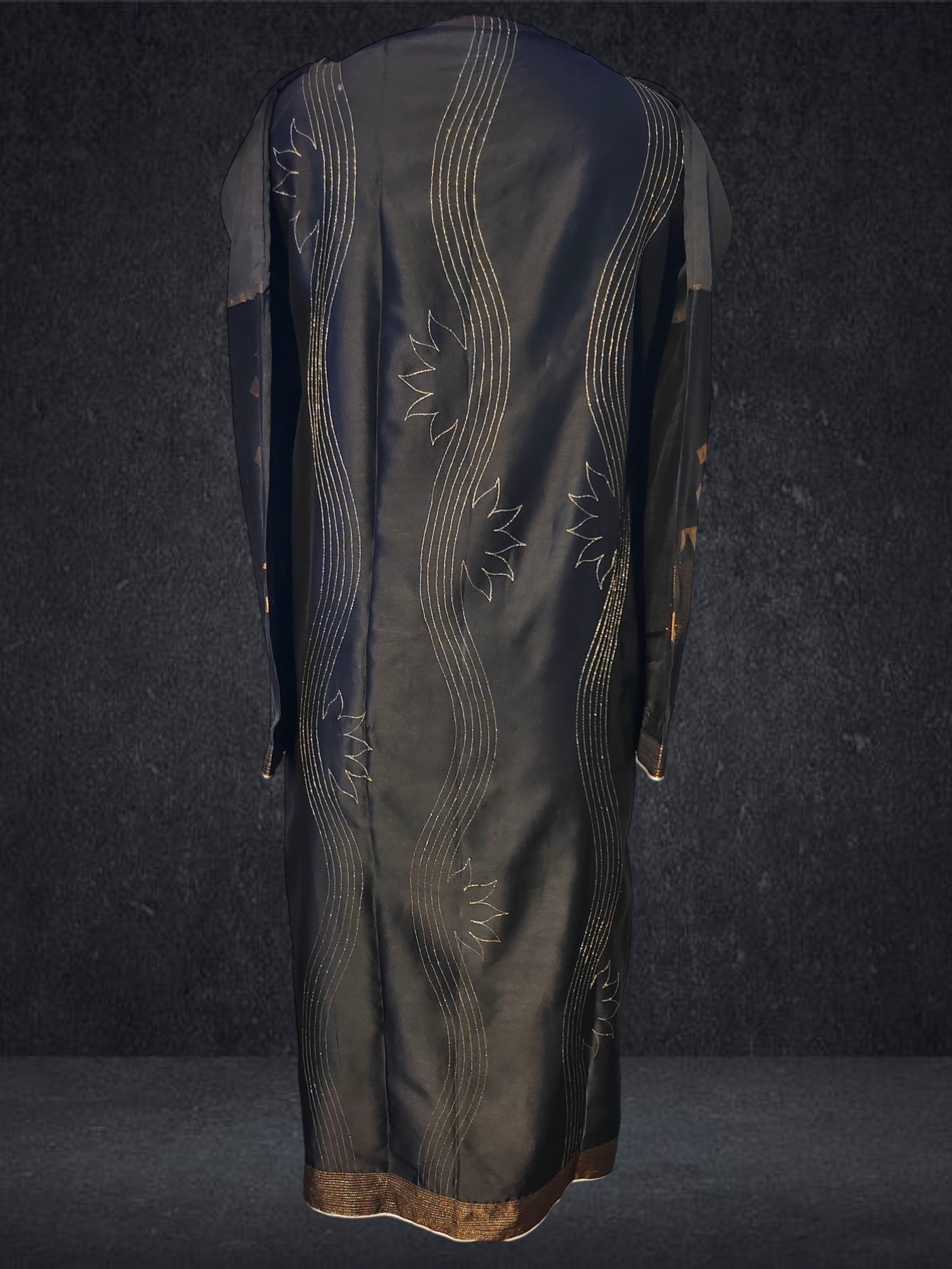 Semi Stitched Chanderi kurta VISHAL KAPUR