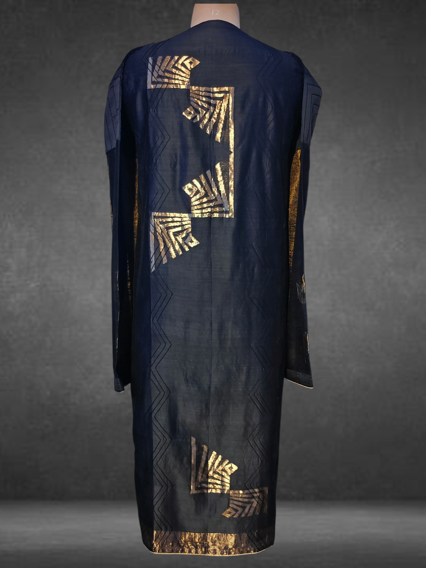 Semi Stitched Chanderi kurta VISHAL KAPUR