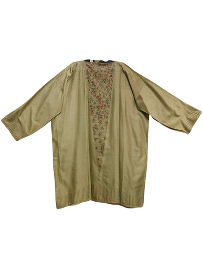 Semi Stitched Chanderi Formal Suitset