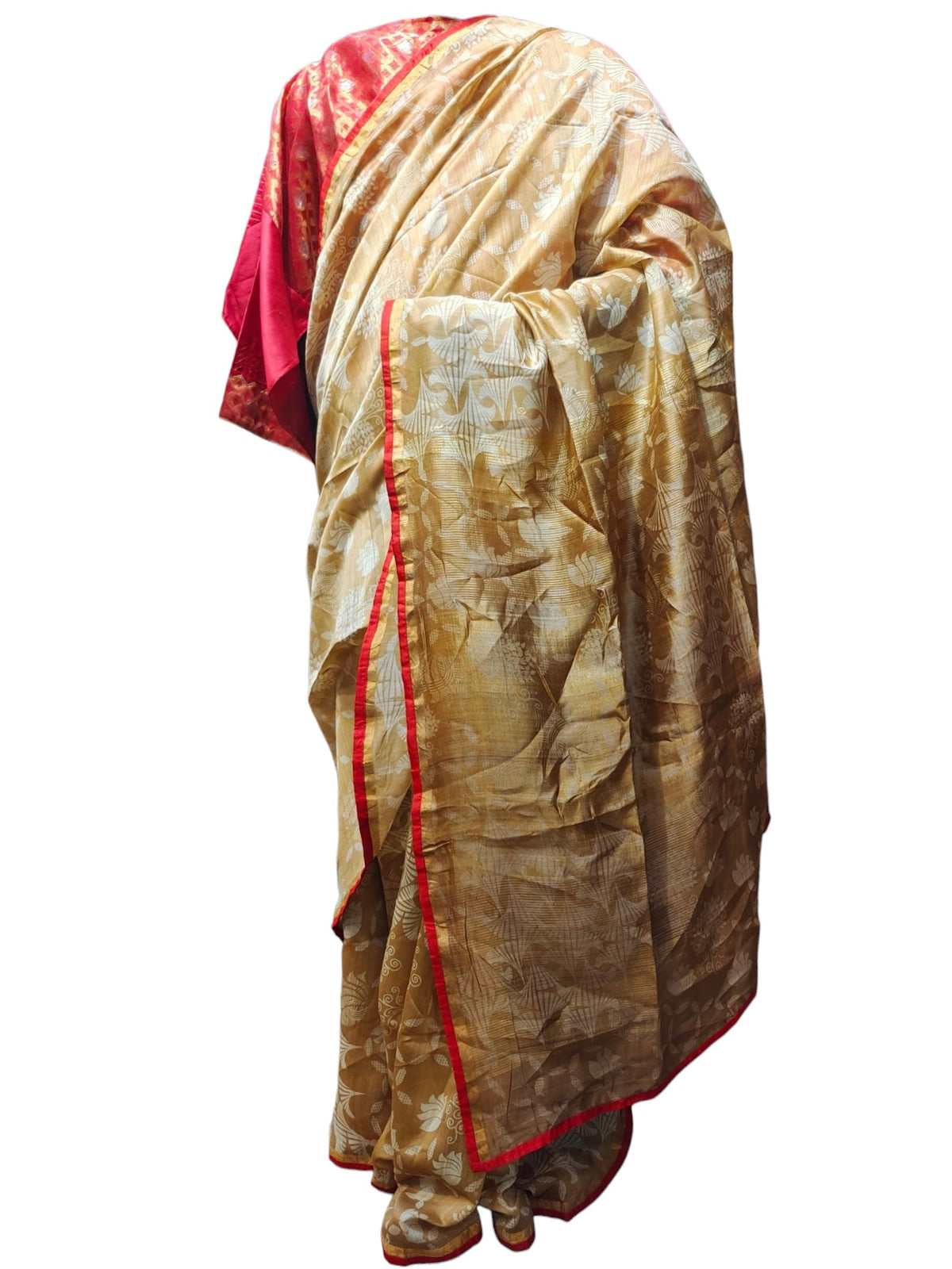 Cotton Casual Block Printed Saree