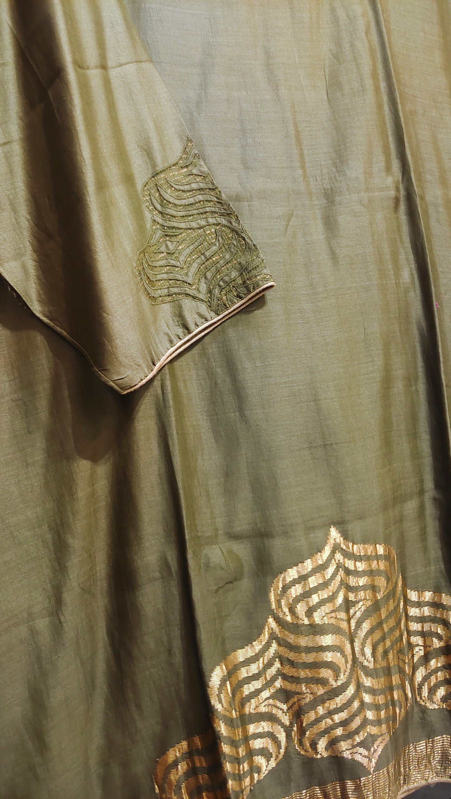 Semi Stitched Formal Chanderi Suitset