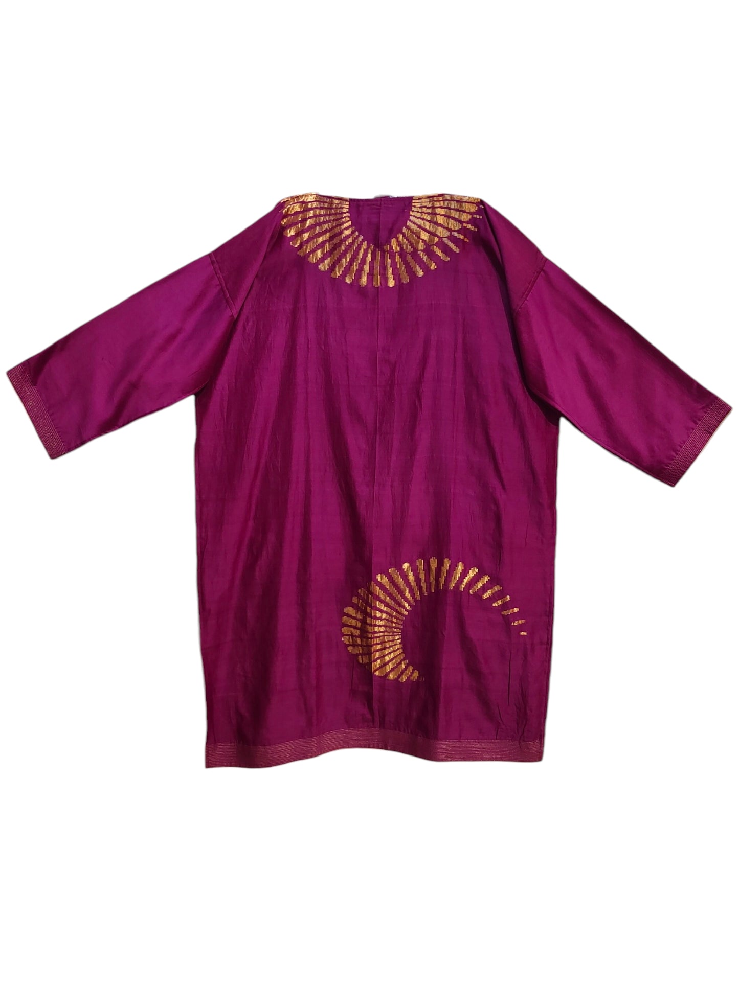 Semi Stitched Chanderi Formal Suitset