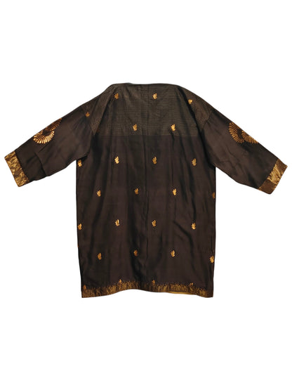Semi Stitched Chanderi Casual kurta