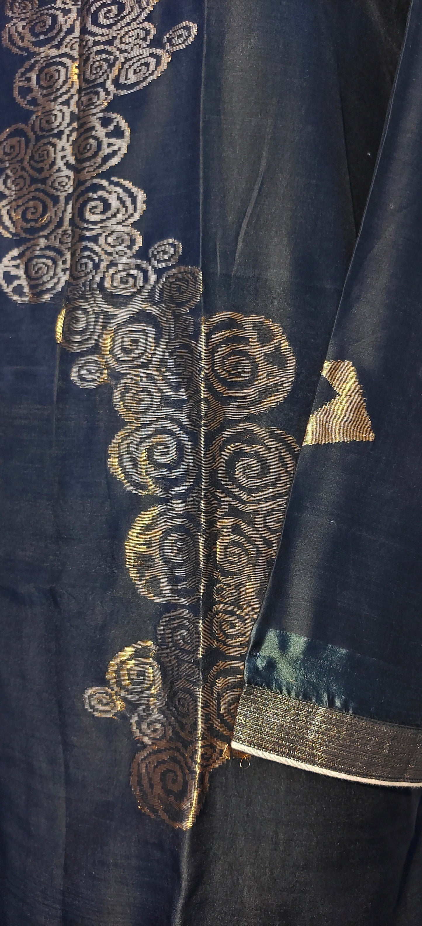 Semi Stitched Chanderi kurta VISHAL KAPUR