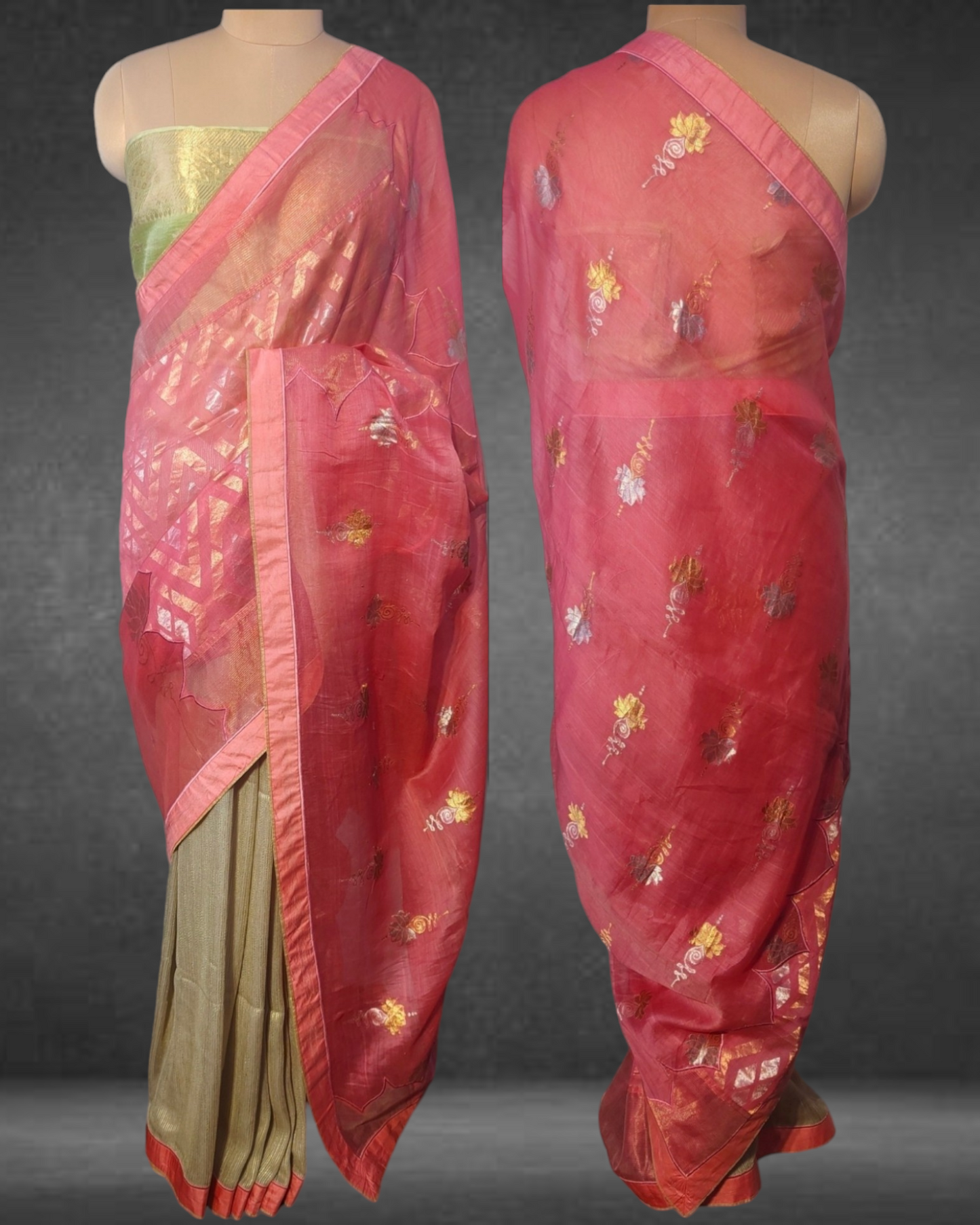 Formal Silk Saree (VKSRJUN203s) - VISHAL KAPUR