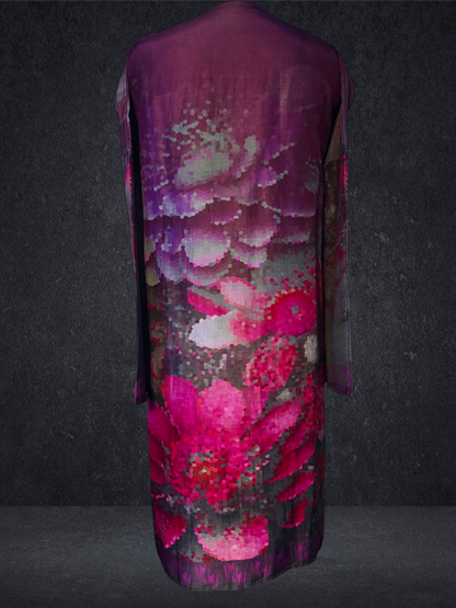 Semi Stitched Chanderi Kurta VISHAL KAPUR