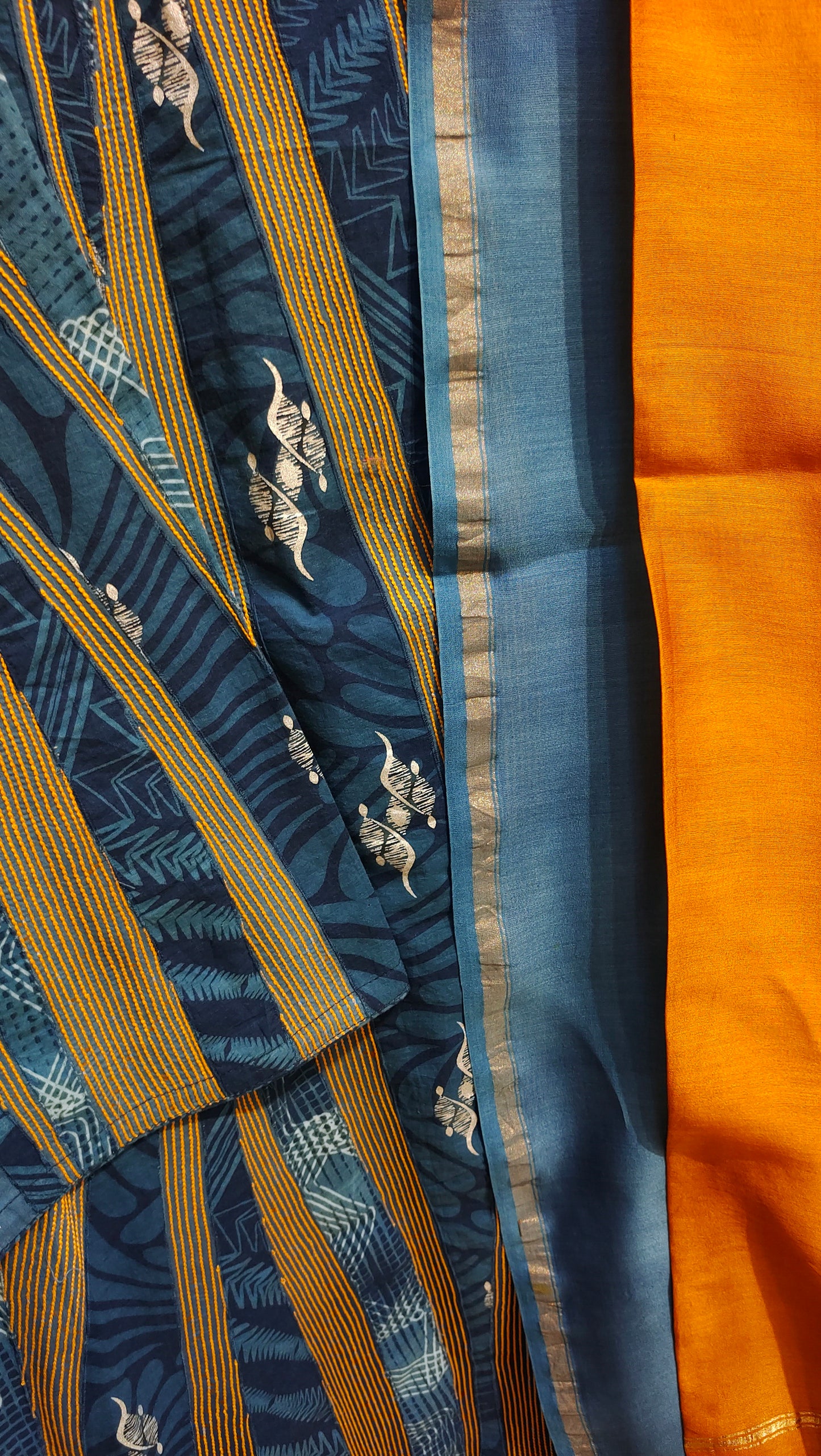 Semi Stitched Cotton Casual Suitset