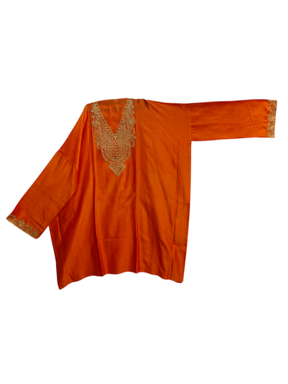 Semi Stitched Formal chanderi Suitset