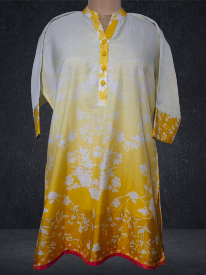 Stitched Digital Printed Short Tunic VISHAL KAPUR STUDIO