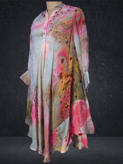 Stitched Digital Printed Short Tunic VISHAL KAPUR STUDIO