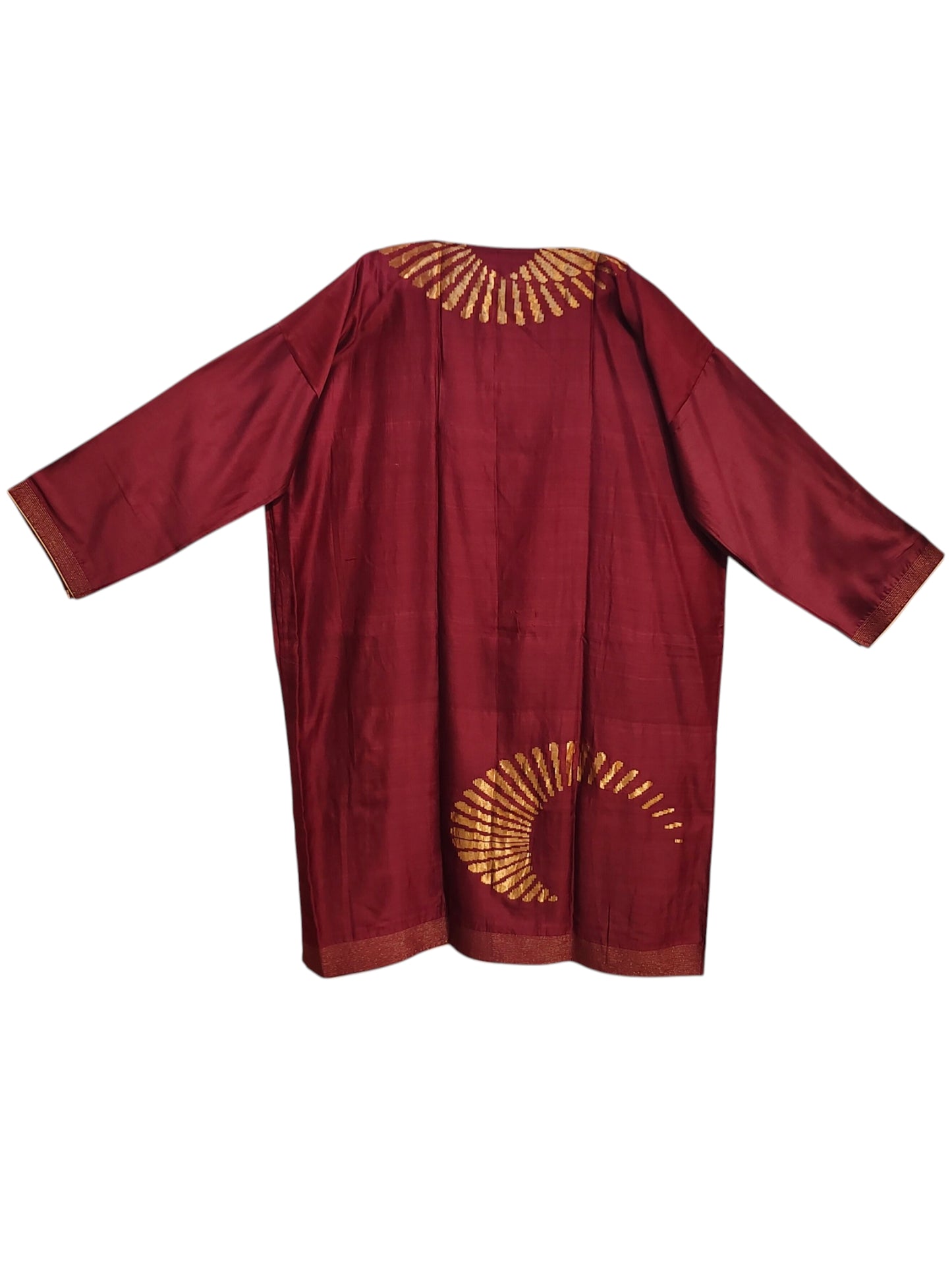 Semi Stitched Chanderi Casual kurta