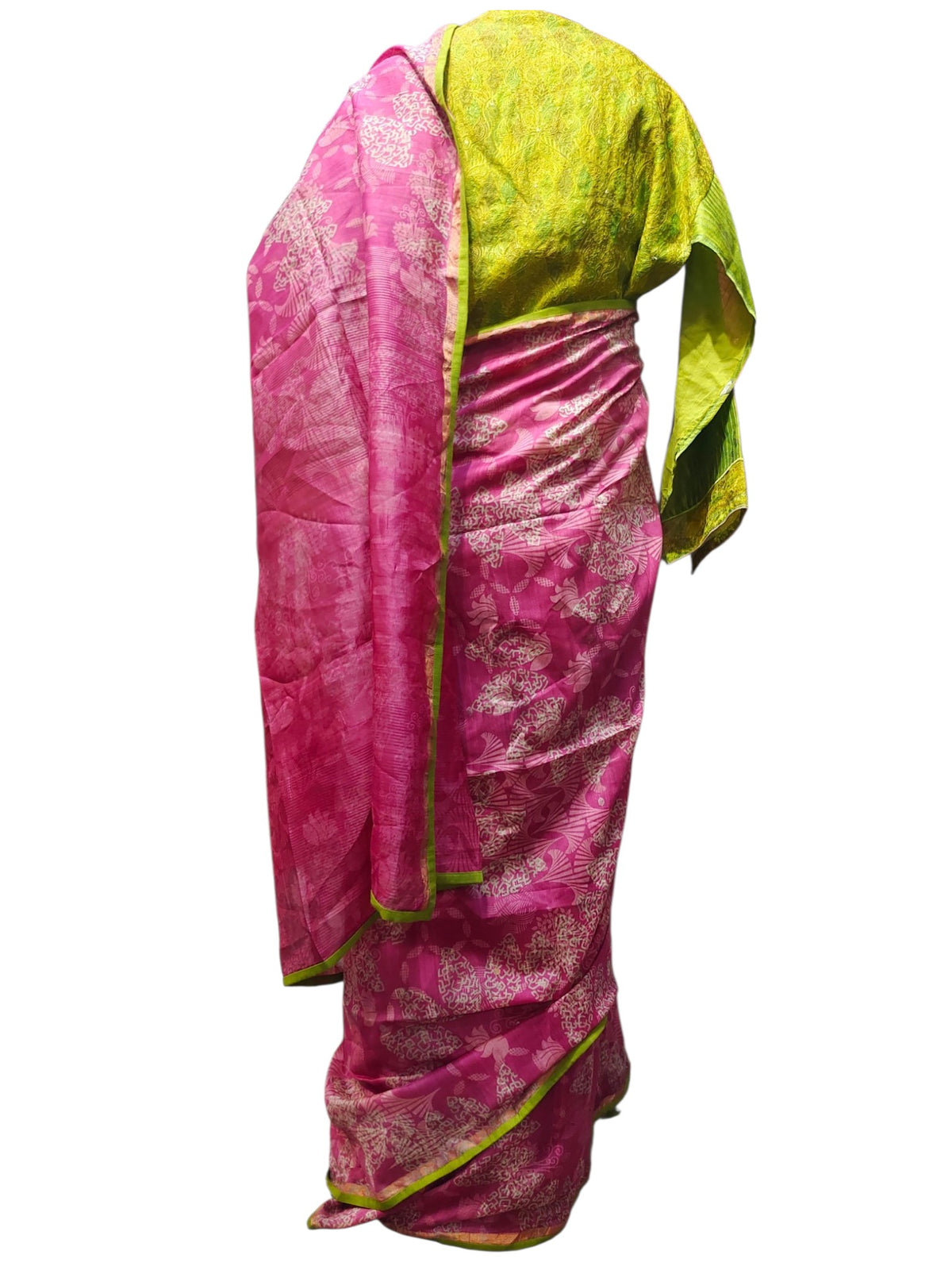 Cotton Casual Block Printed Saree