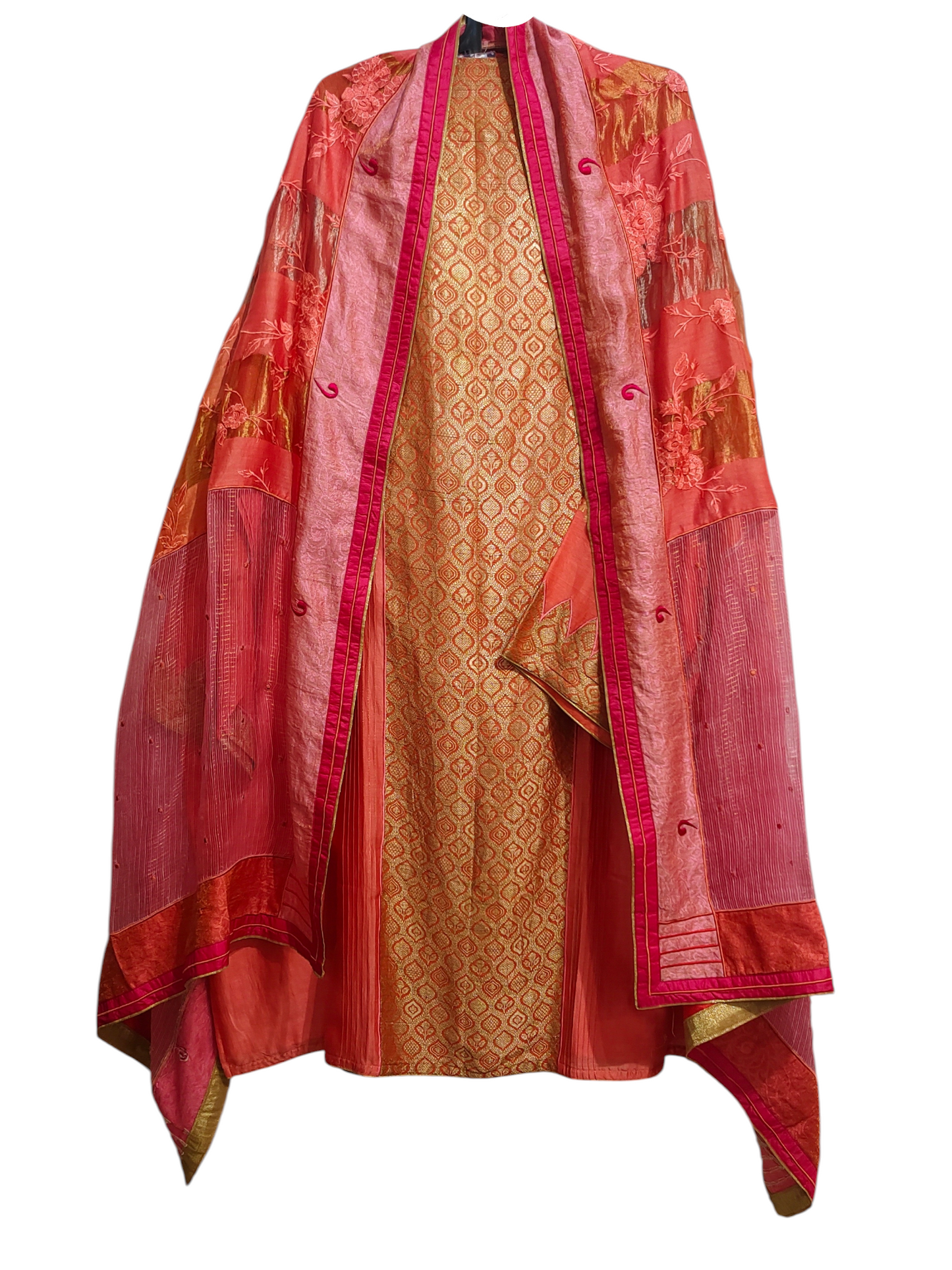 Semi Stitched Formal Chanderi Suitset