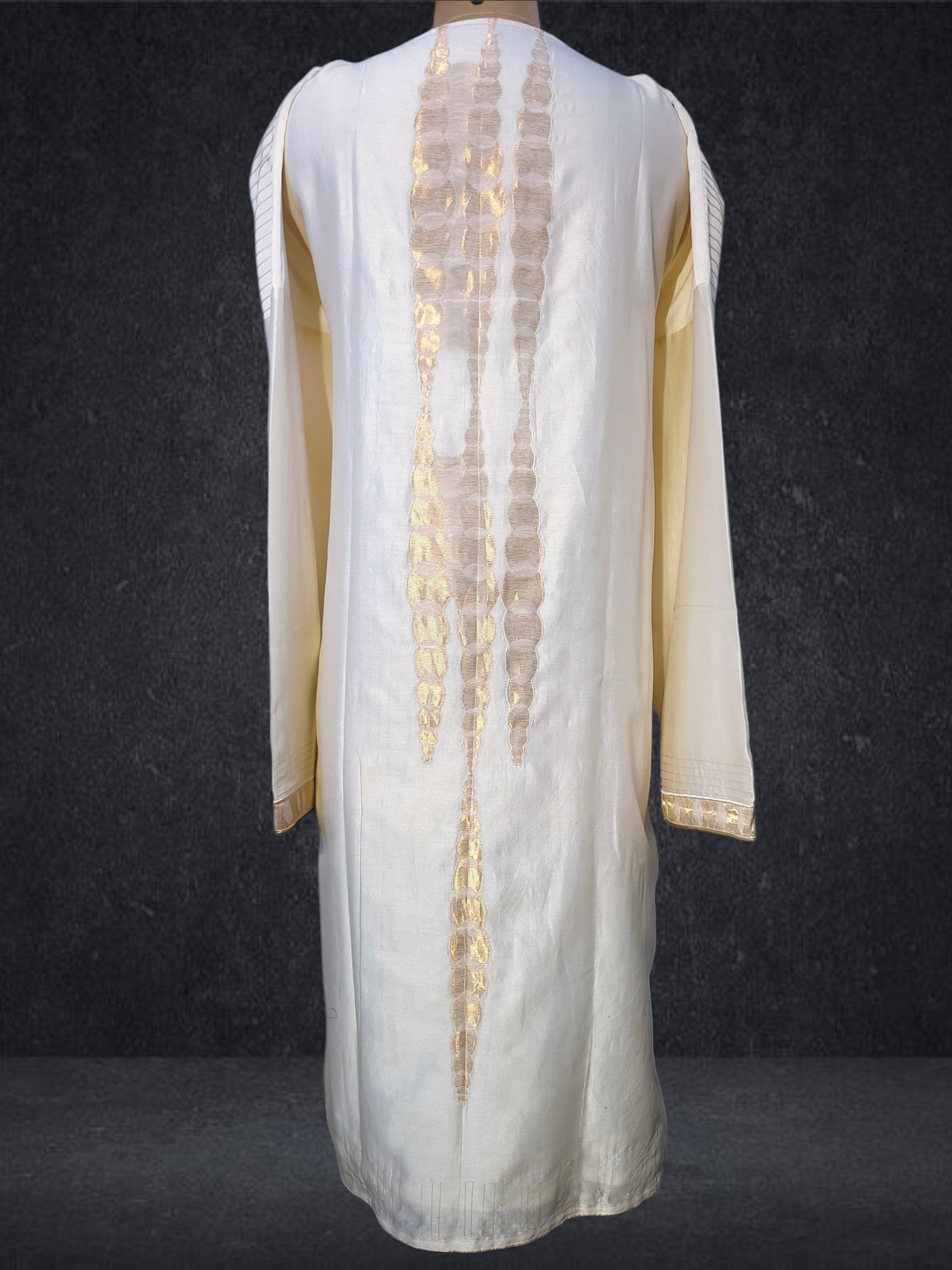 Semi Stitched Chanderi kurta VISHAL KAPUR