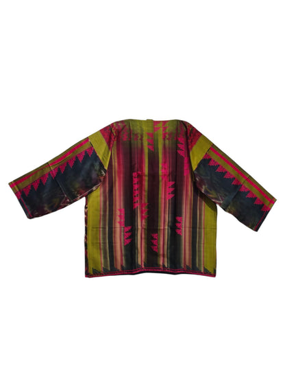 Semi Stitched printed chanderi Tunic