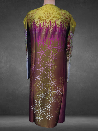 Semistitched Chanderi Kurta