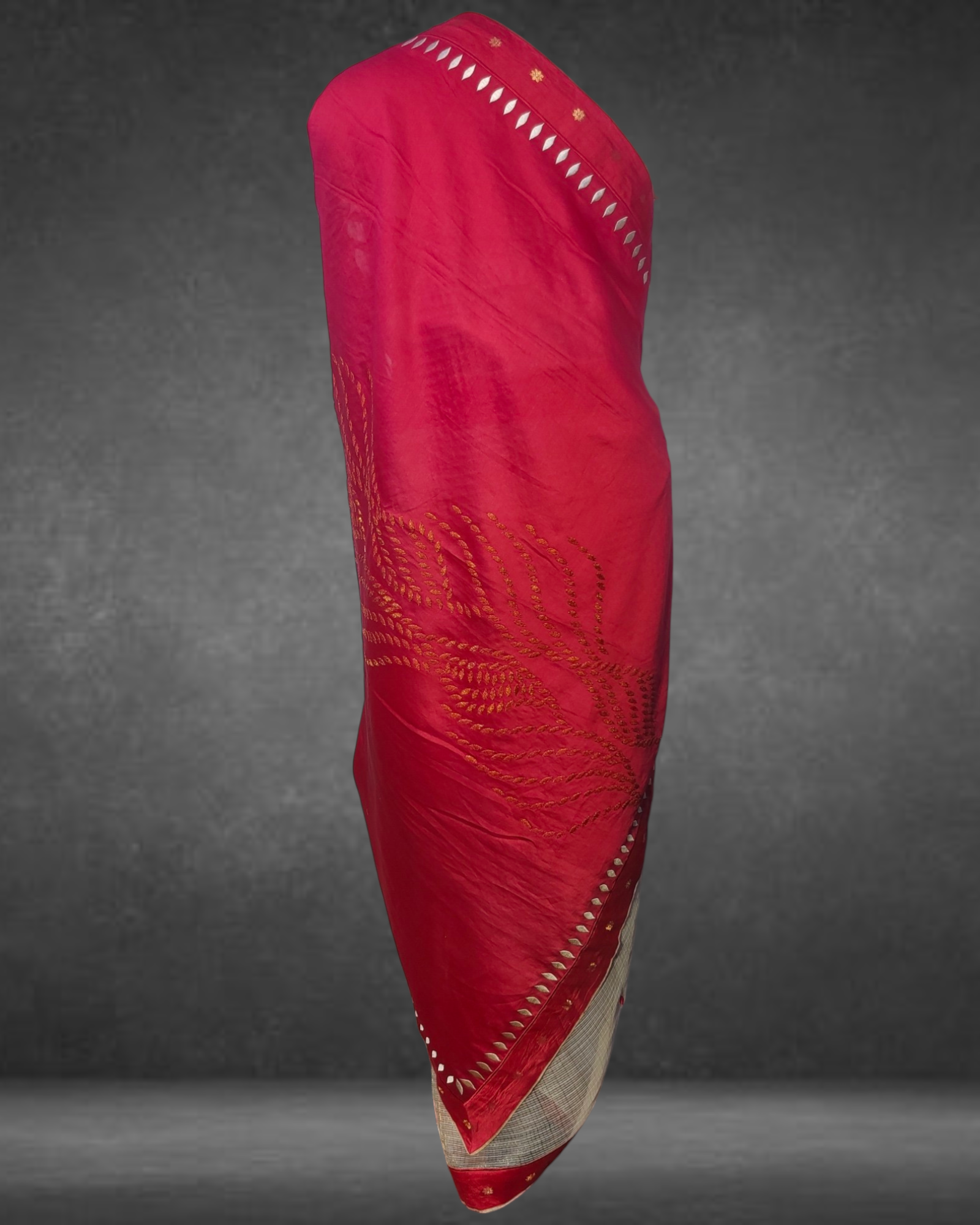 Silk Formal Ecoprint Saree VISHAL KAPUR STUDIO