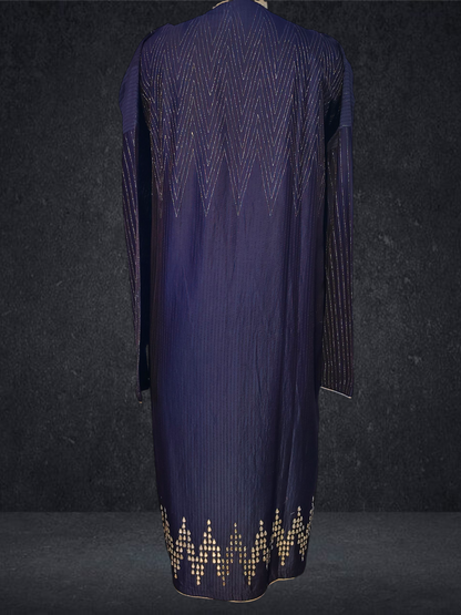 (Copy) Semi Stitched Formal chanderi Suitset VISHAL KAPUR