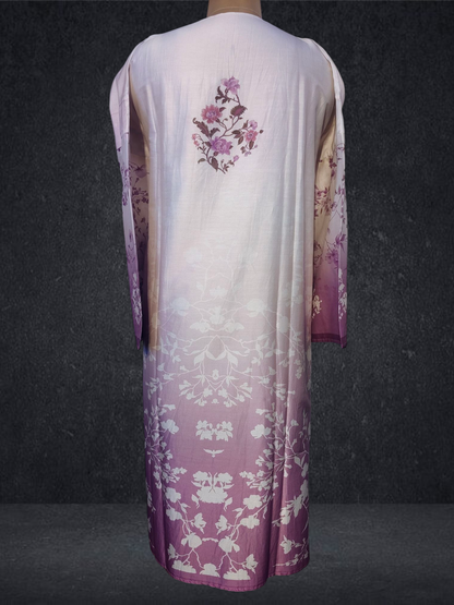 Semi Stitched Chanderi Casual Suitset VISHAL KAPUR