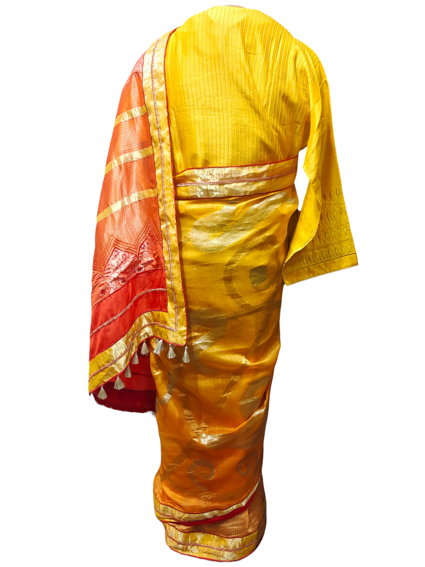 Formal Chanderi Zari Woven Saree