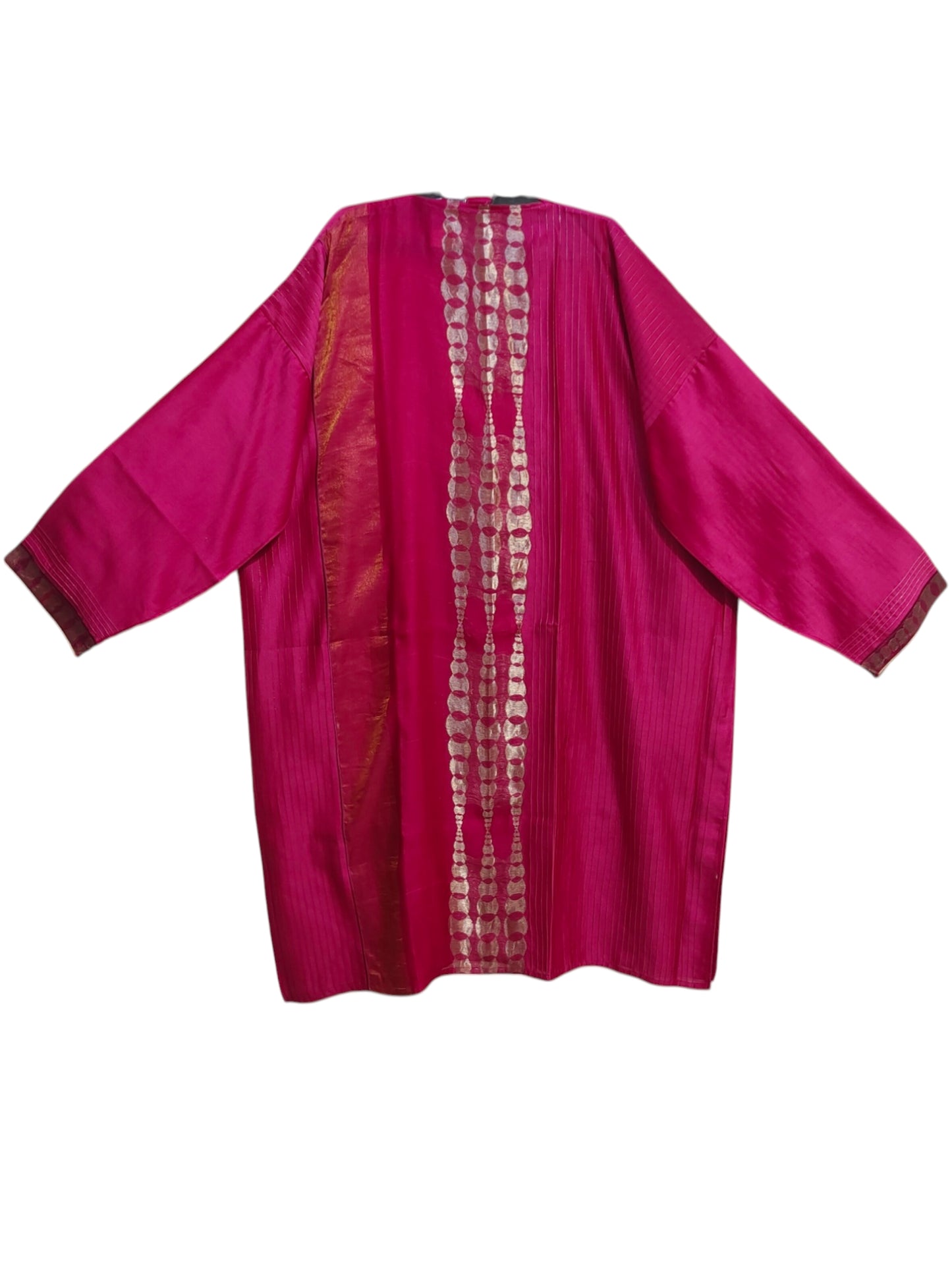 Semi Stitched Formal Chanderi Kurta