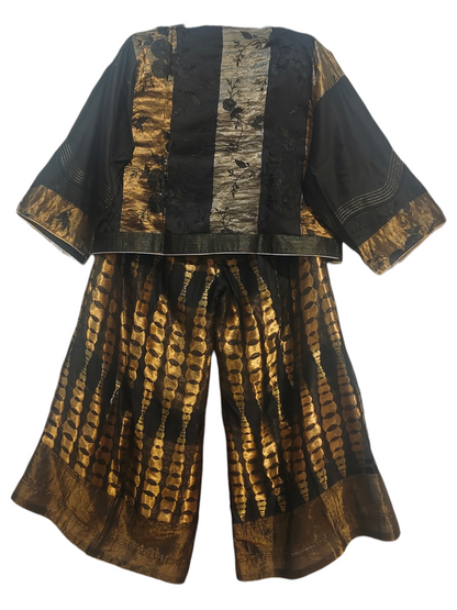 Indowestern chanderi formal coordset