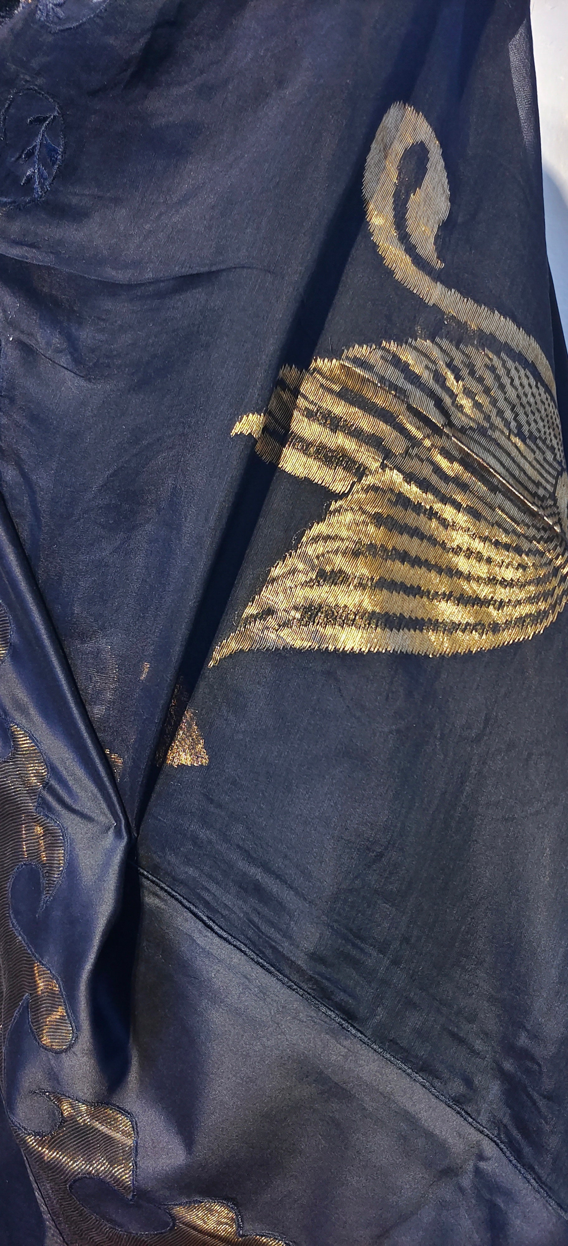 Semi Stitched Chanderi kurta VISHAL KAPUR