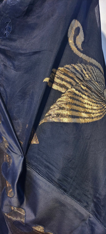 Semi Stitched Chanderi kurta VISHAL KAPUR