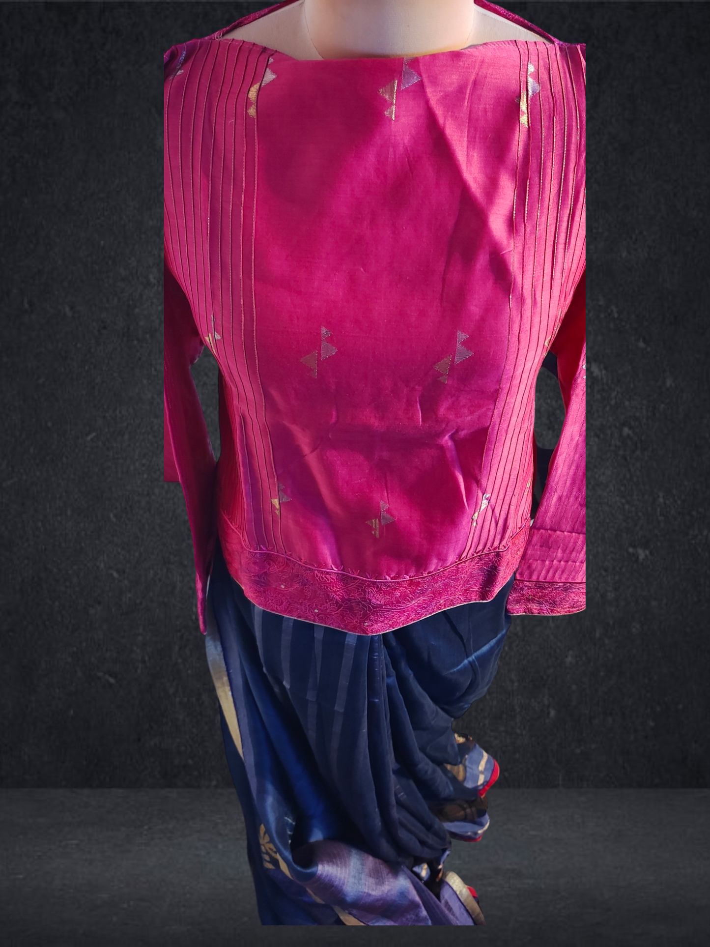 Formal Chanderi Zari Woven Saree