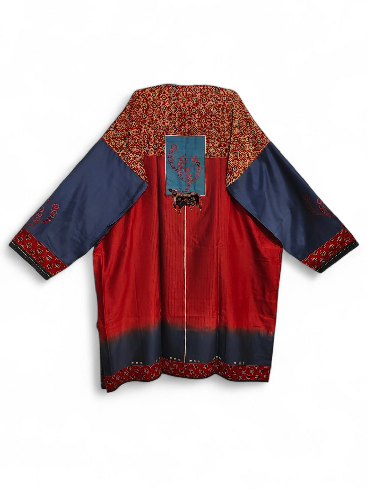Semi Stitched Formal chanderi Suitset