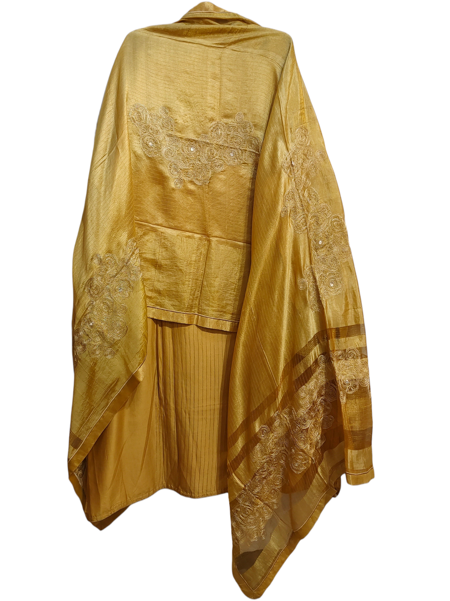 Semi Stitched Formal Chanderi Suitset