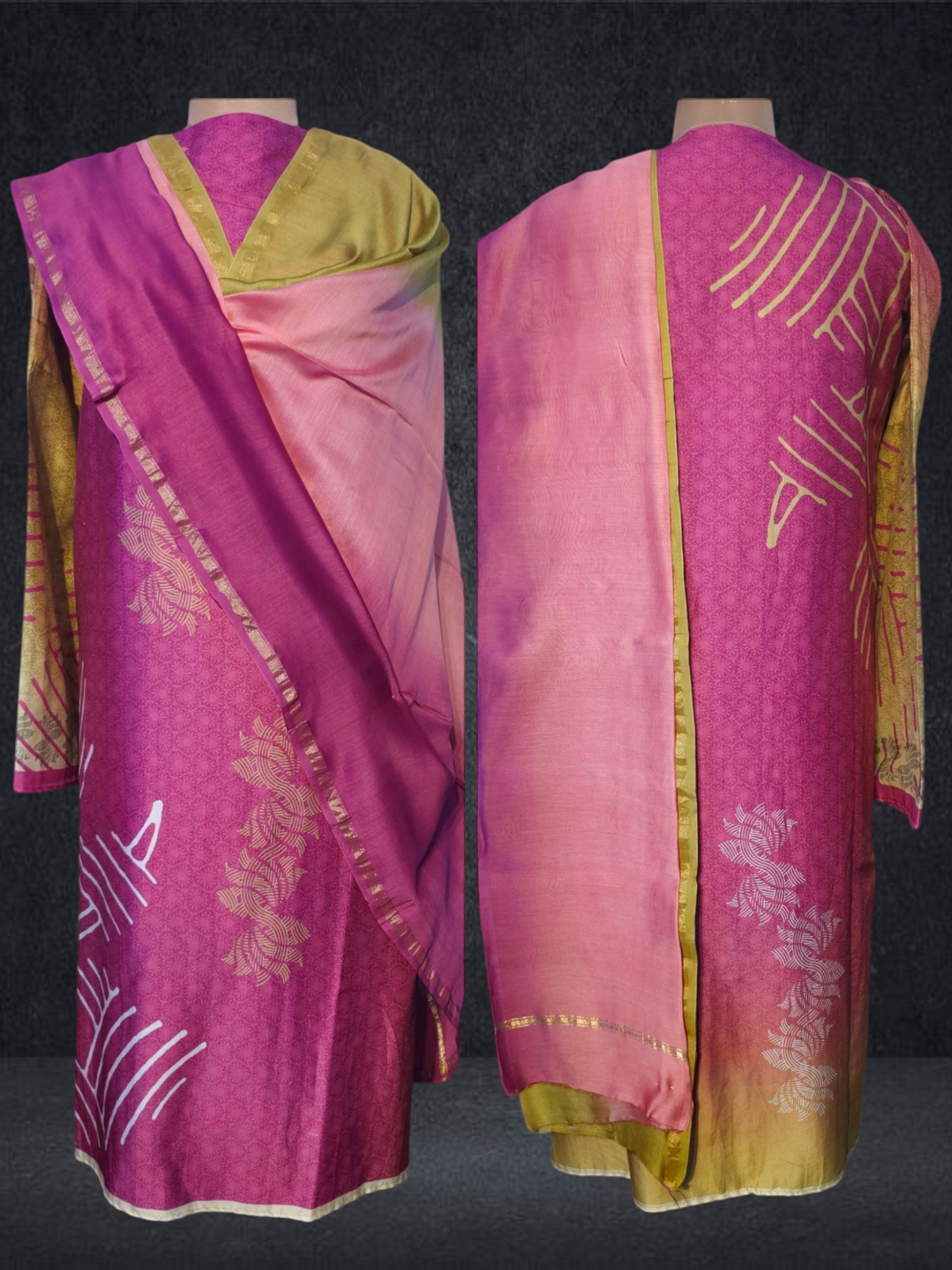 Semi Stitched Cotton Casual Suitset VISHAL KAPUR