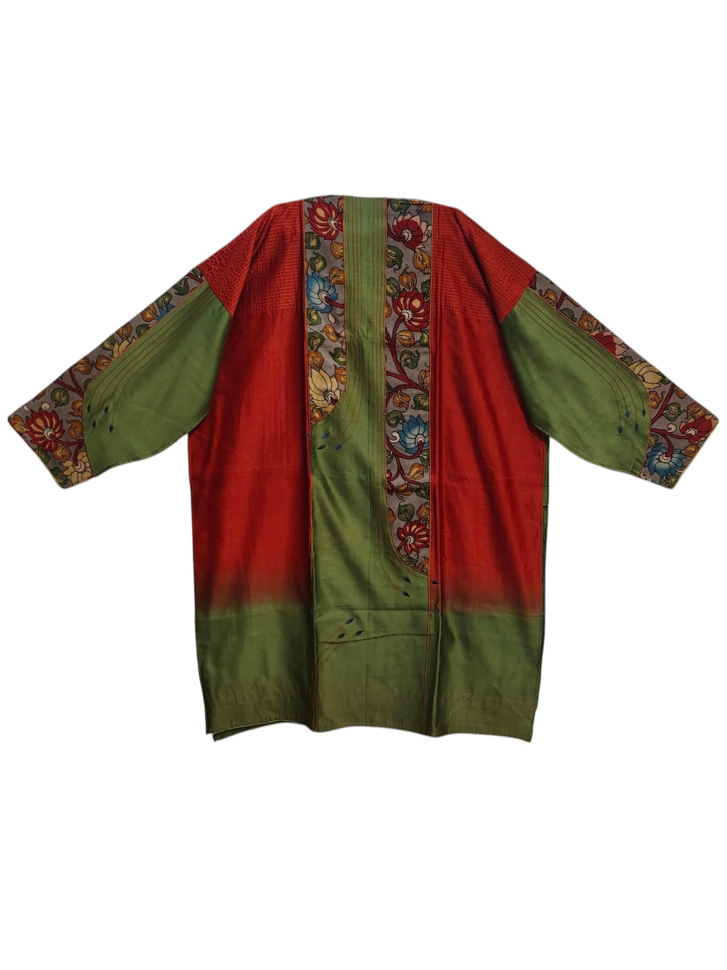 Semi Stitched Chanderi Formal Suitset