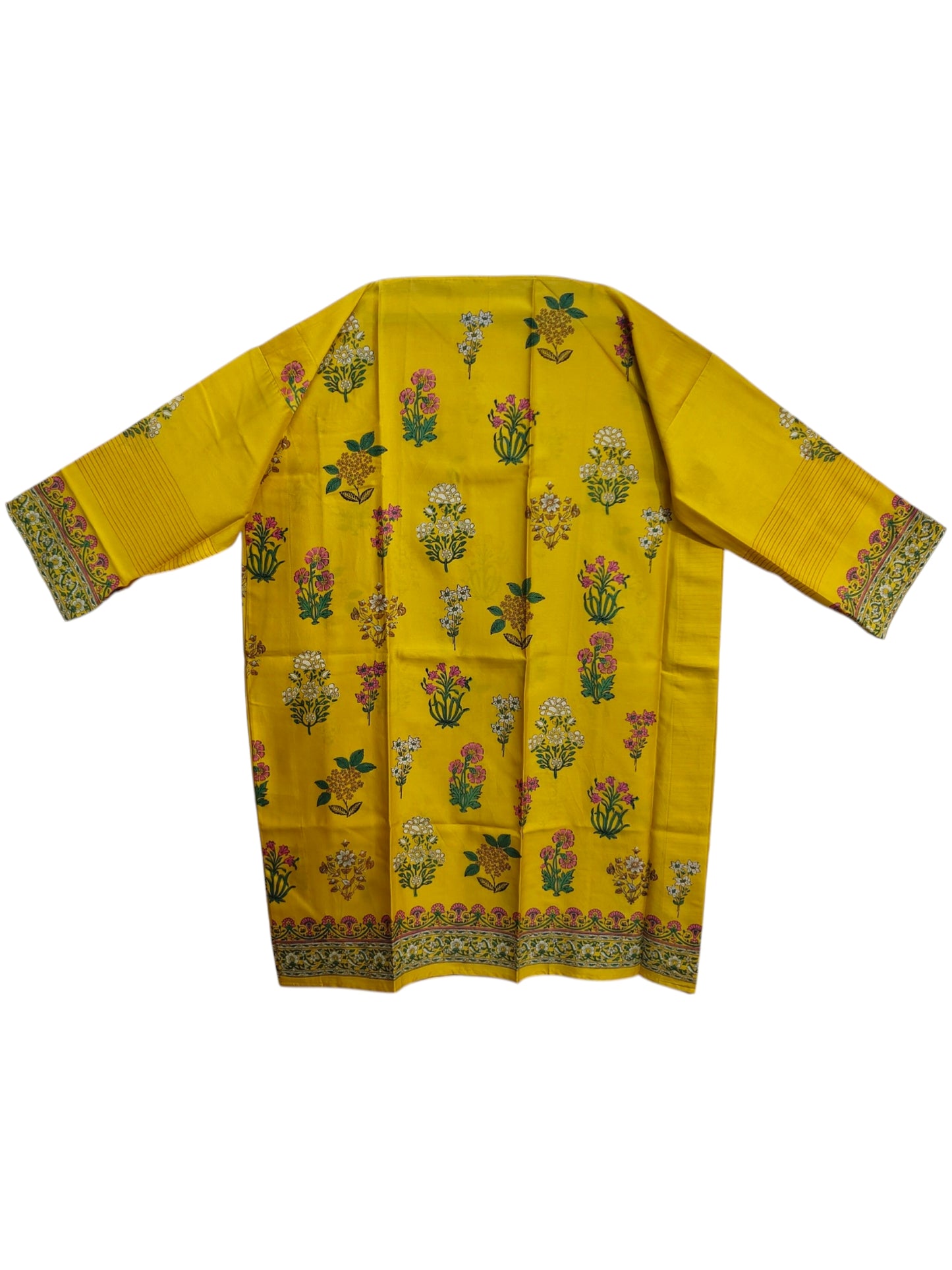 Semi Stitched Chanderi Casual kurta