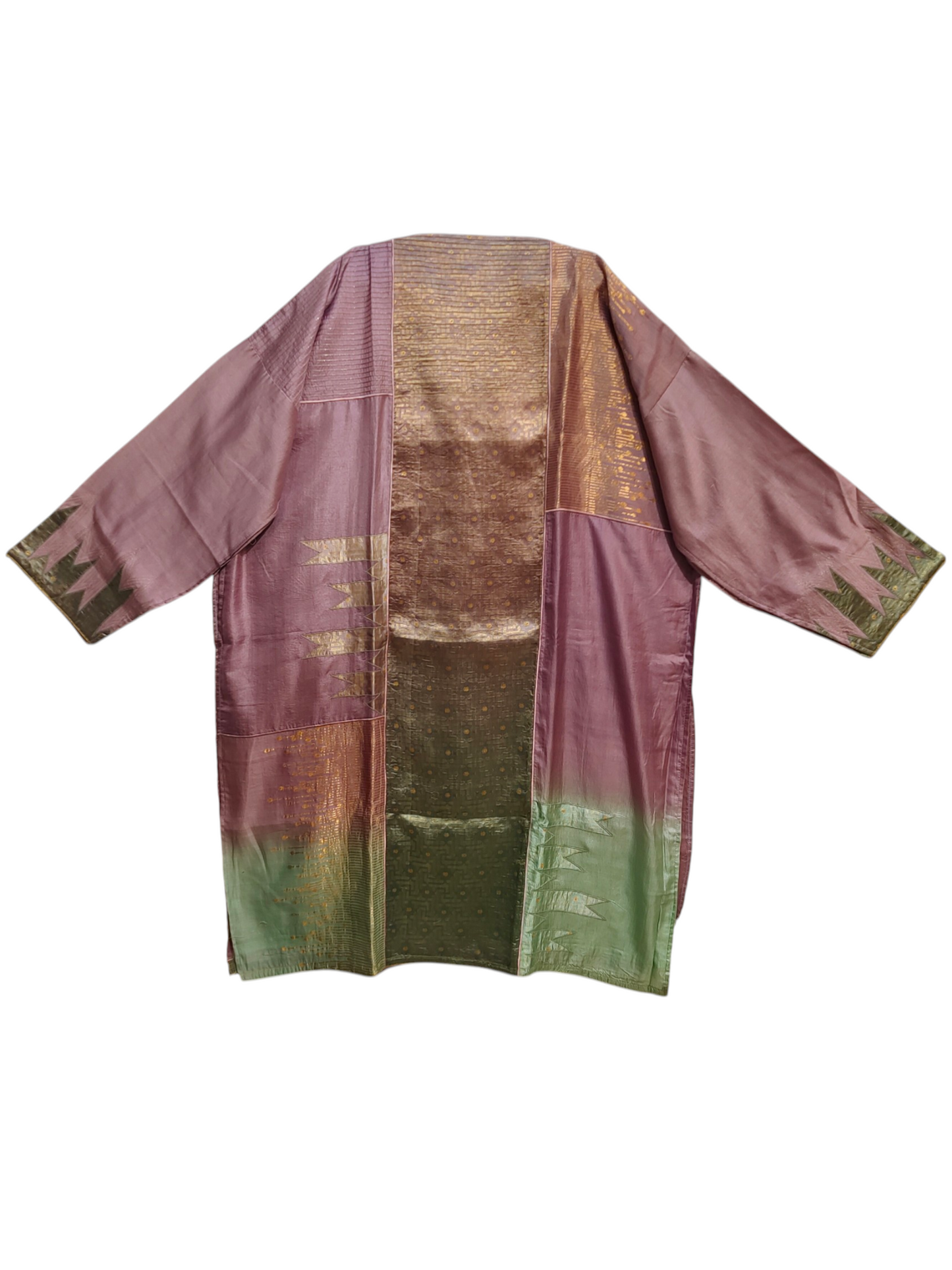 Semi Stitched Chanderi Formal Suitset