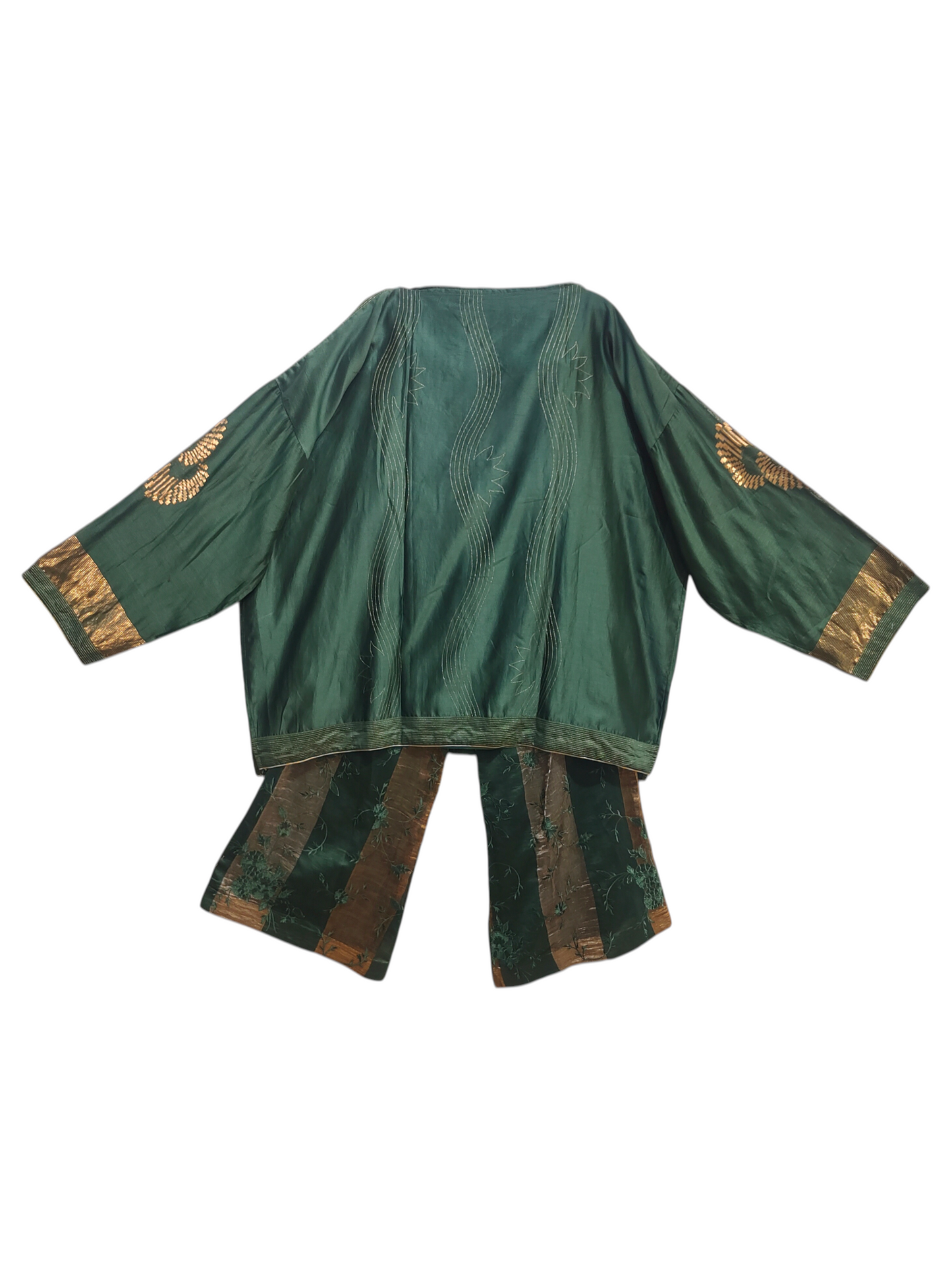 Indowestern chanderi formal coordset