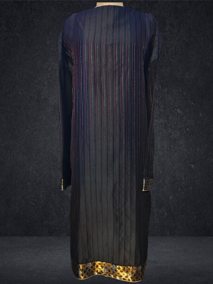 Semi Stitched Formal chanderi Suitset