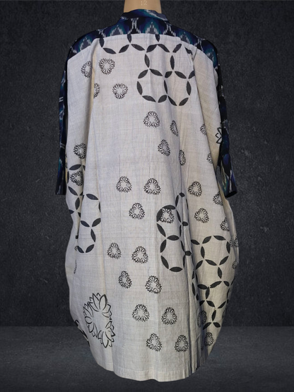 Stitched Block Printed Short Tunic