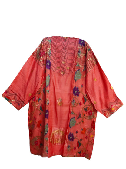 Semi Stitched Chanderi Formal Suitset