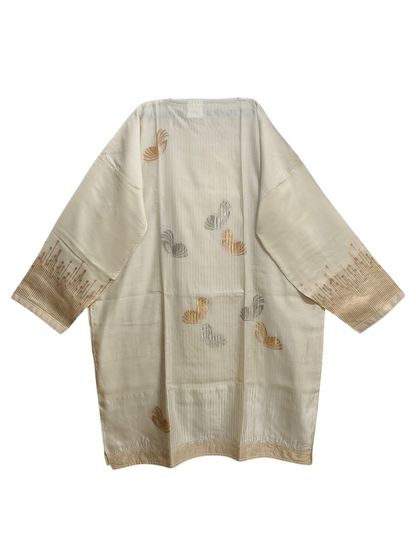 Semi Stitched Formal chanderi Suitset