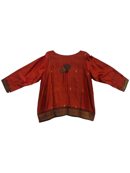 Stitched Chanderi Formal Jacket