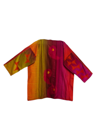Semi Stitched printed chanderi Tunic