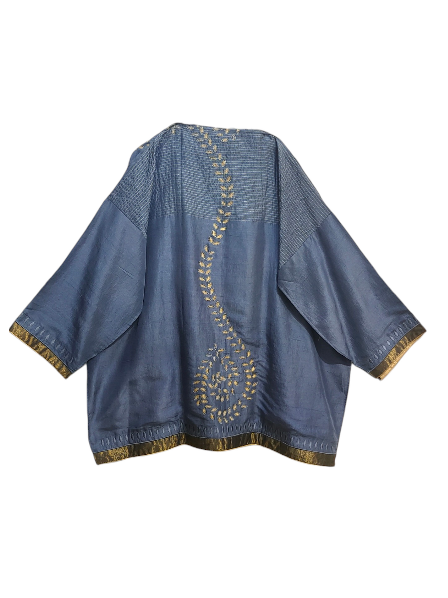 Formal chanderi Embroidered Indowestern set