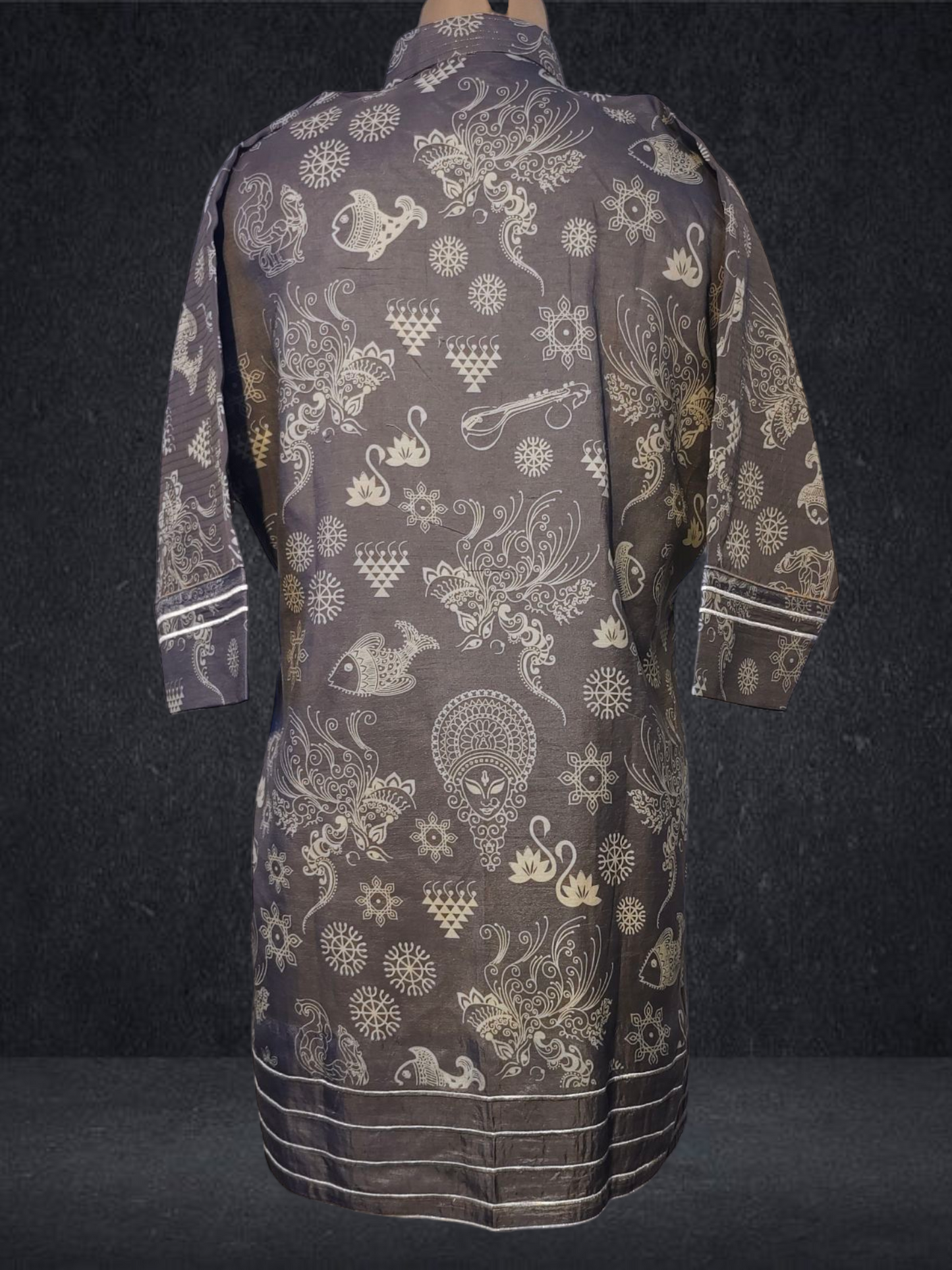 Stitched Digital Printed Short Tunic VISHAL KAPUR STUDIO