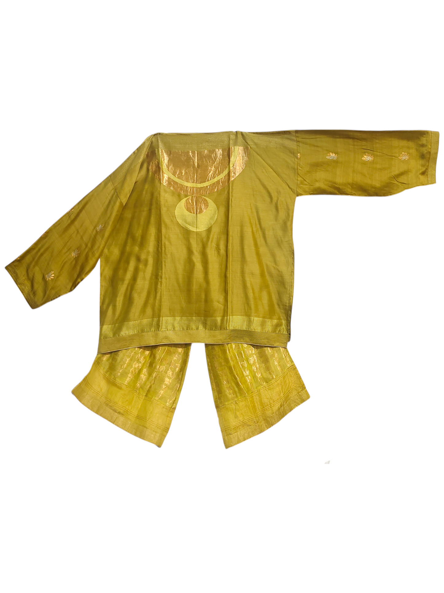 Indowestern chanderi formal coordset