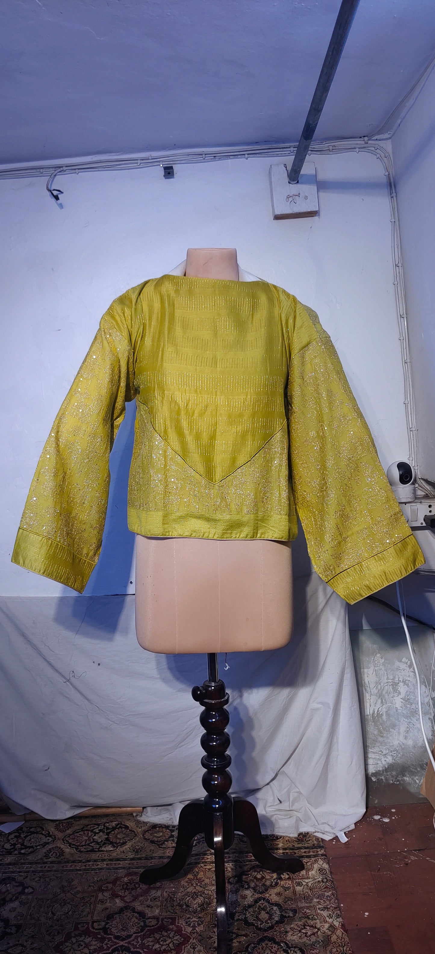 Formal chanderi tissue gota Skirtset (VKSKT01MAR15) VISHAL KAPUR STUDIO