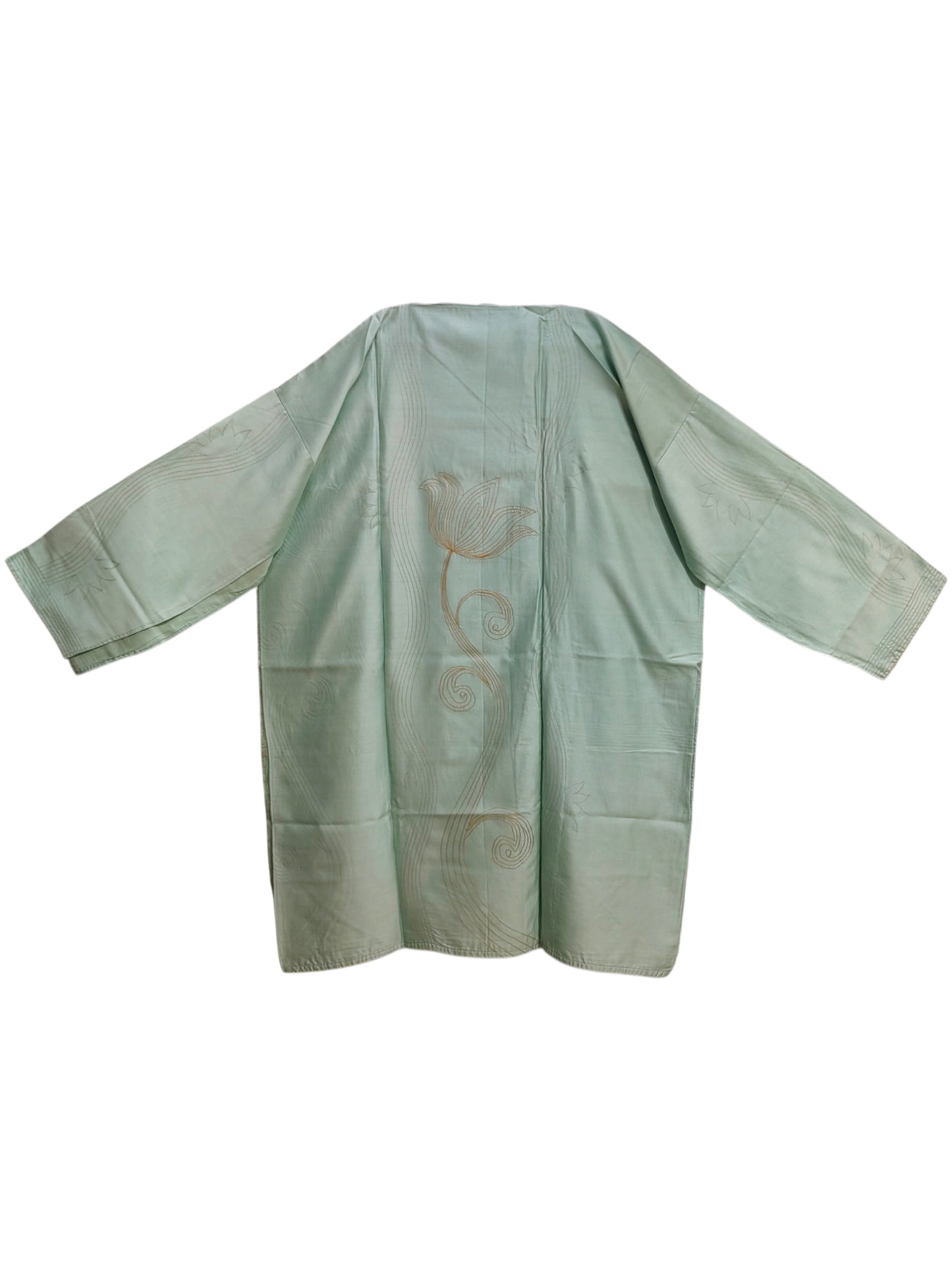 Semi Stitched Chanderi  Formal kurta