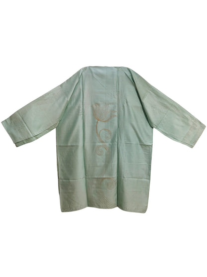 Semi Stitched Chanderi  Formal kurta